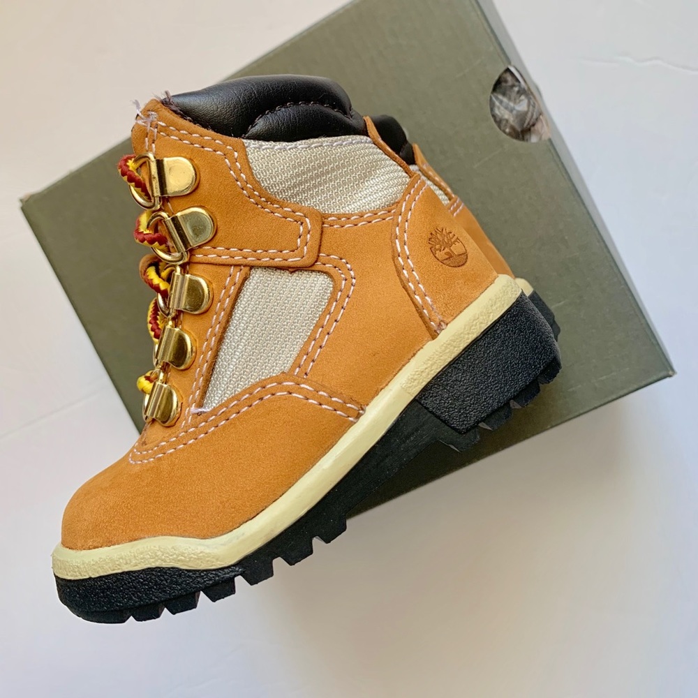 Toddler’s TIMBERLAND 6 INCH FIELD BOOT (WHEAT)